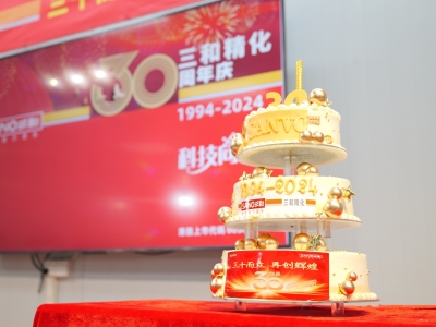 砥礪奮進(jìn)，開(kāi)拓創(chuàng)新！三和精化30周年慶暨雙11活動(dòng)